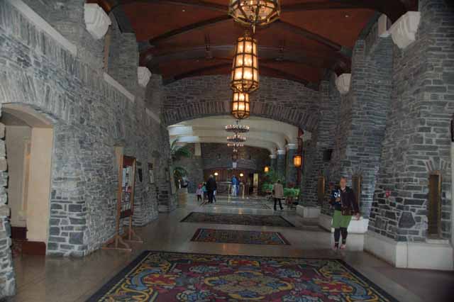 hotel lobby